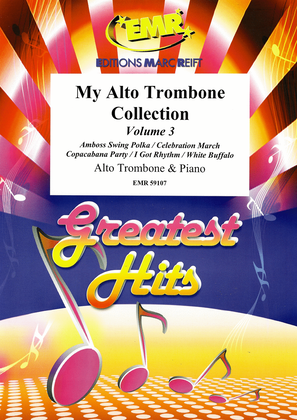 Book cover for My Alto Trombone Collection Volume 3