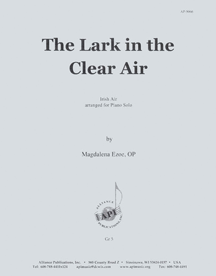 Book cover for The Lark in the Clear Air