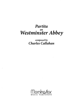 Book cover for Partita on Westminster Abbey