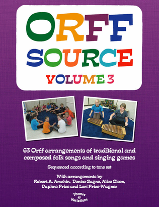 Book cover for Orff Source, Volume 3