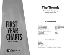 Book cover for The Thumb: Score