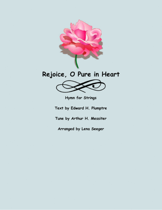 Book cover for Rejoice O Pure in Heart