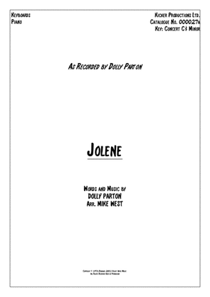 Book cover for Jolene