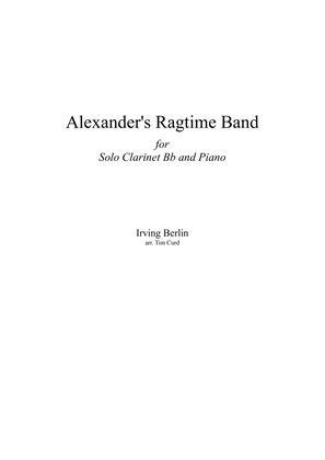 Book cover for Alexander's Ragtime Band