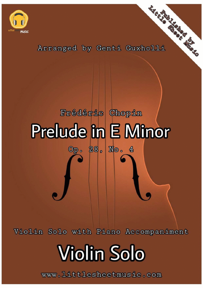 Prelude In E Minor, Op. 28, No. 4 image number null