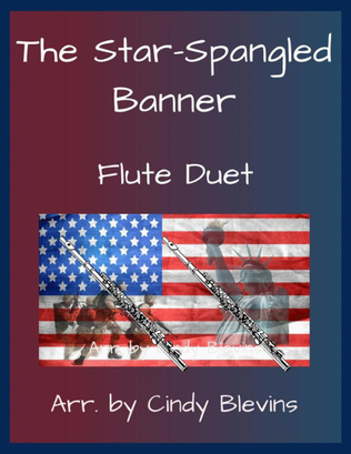 Book cover for The Star-Spangled Banner, Flute Duet