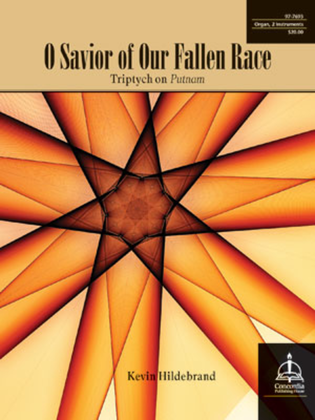 Book cover for O Savior of Our Fallen Race: Triptych on Putnam