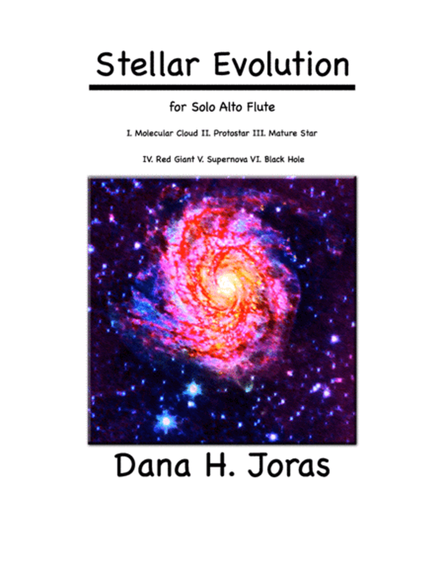 Stellar Evolution for solo alto flute image number null