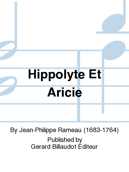 Hippolyte Et Aricie