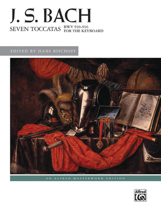 Book cover for Seven Toccatas, BWV 910--916