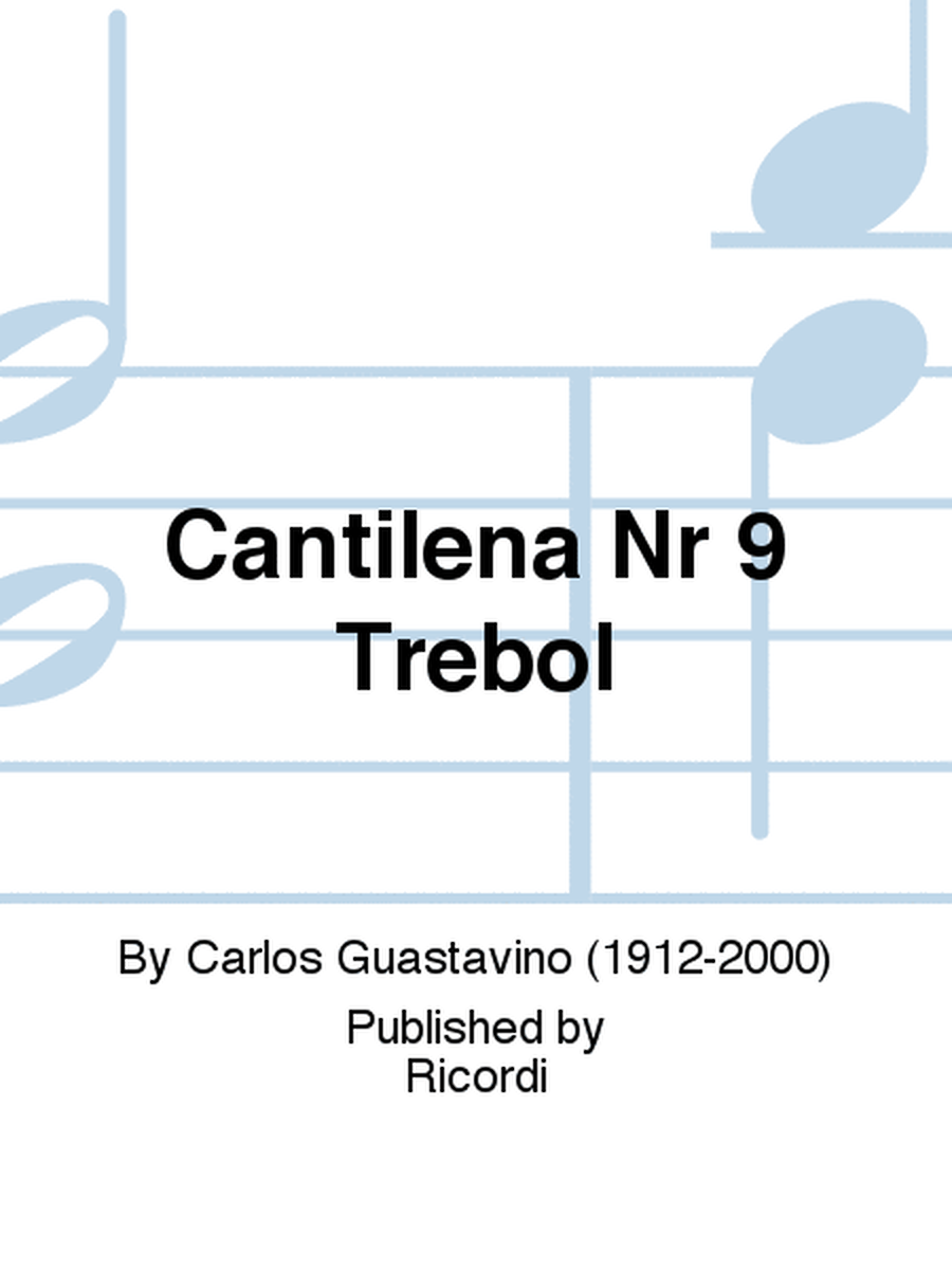 Cantilena Nr 9 Trebol