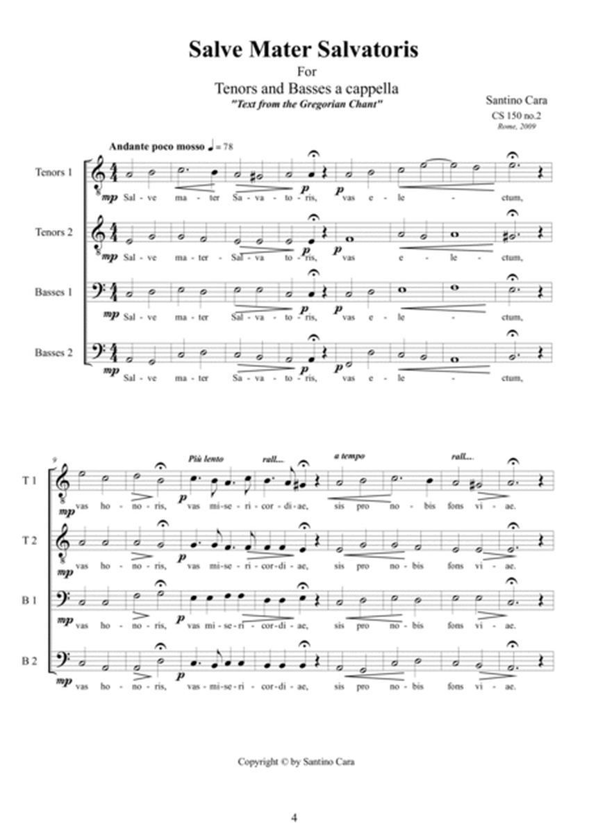 Male Choir a cappella - 20 Sacred songs