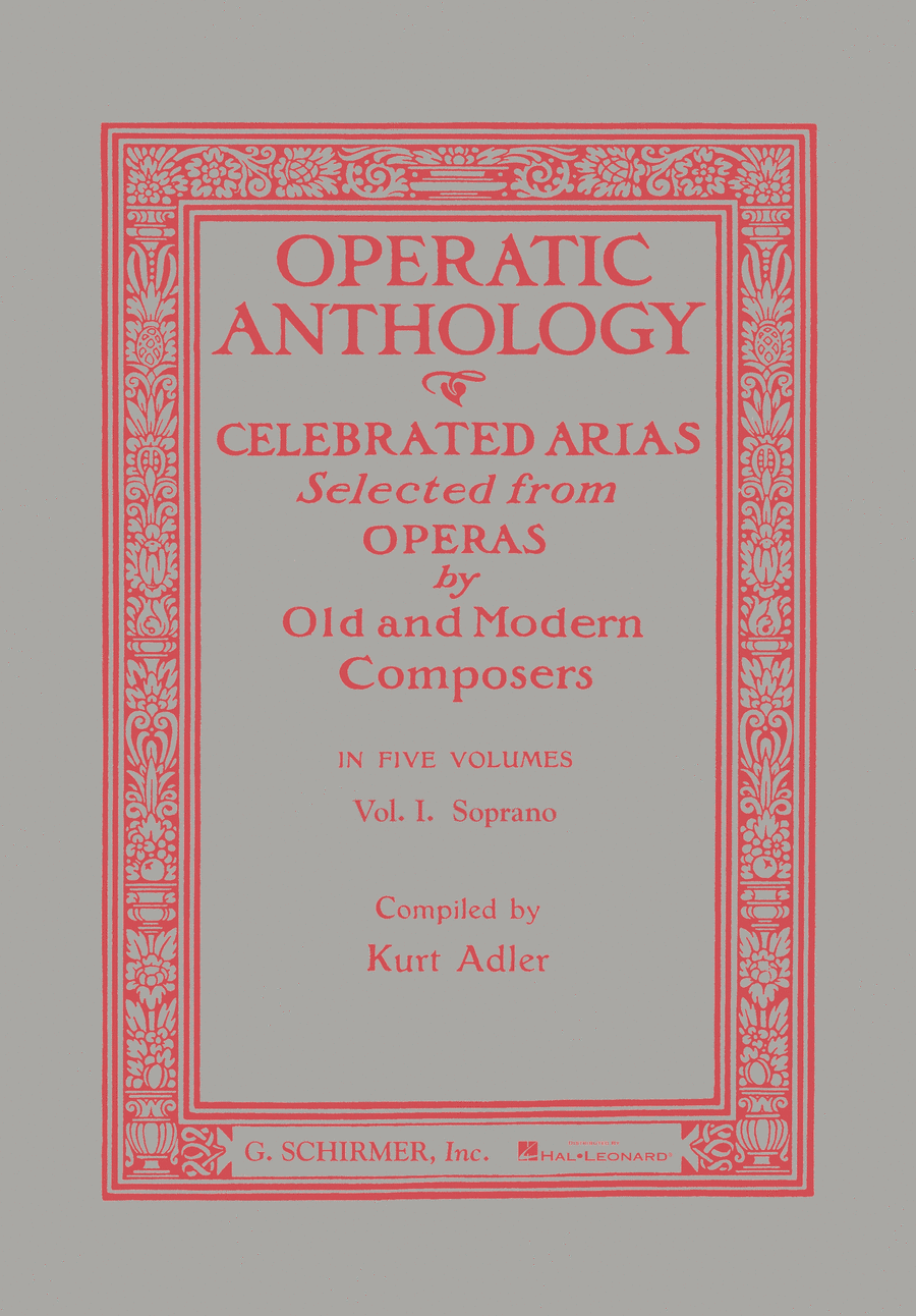 Operatic Anthology - Volume 1