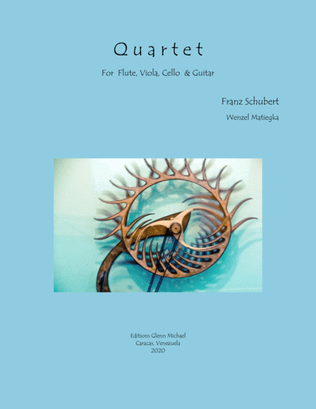 Schubert Quartet for Flute, Guitar, Viola & Cello