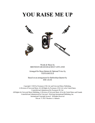 Book cover for You Raise Me Up