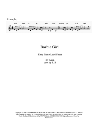 Book cover for Barbie Girl