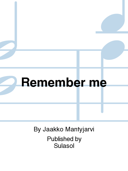 Remember me