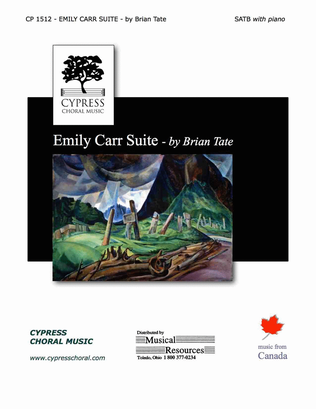 Book cover for Emily Carr Suite - full set of three