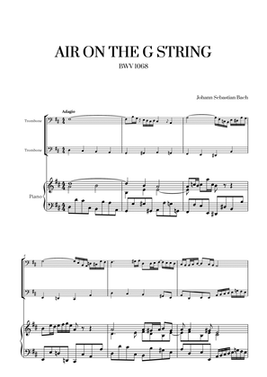 Johann Sebastian Bach - Air on the G String (for Trombone Duet)