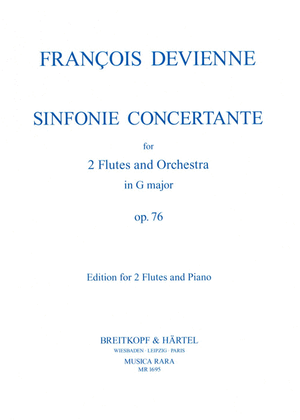 Book cover for Sinfonie Concertante in G major Op. 76