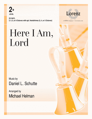 Book cover for Here I Am, Lord