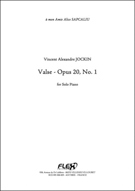 Valse, Opus 20, No.1