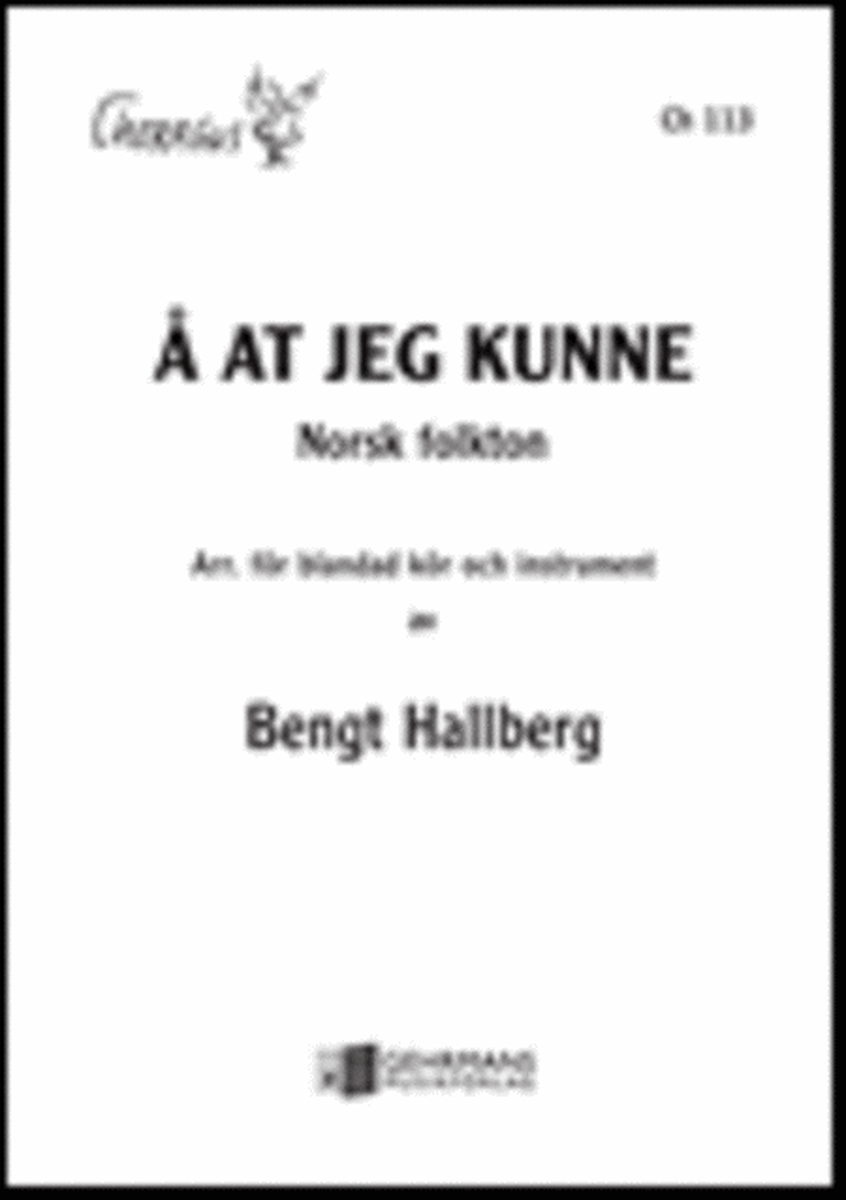 A at jeg kunne