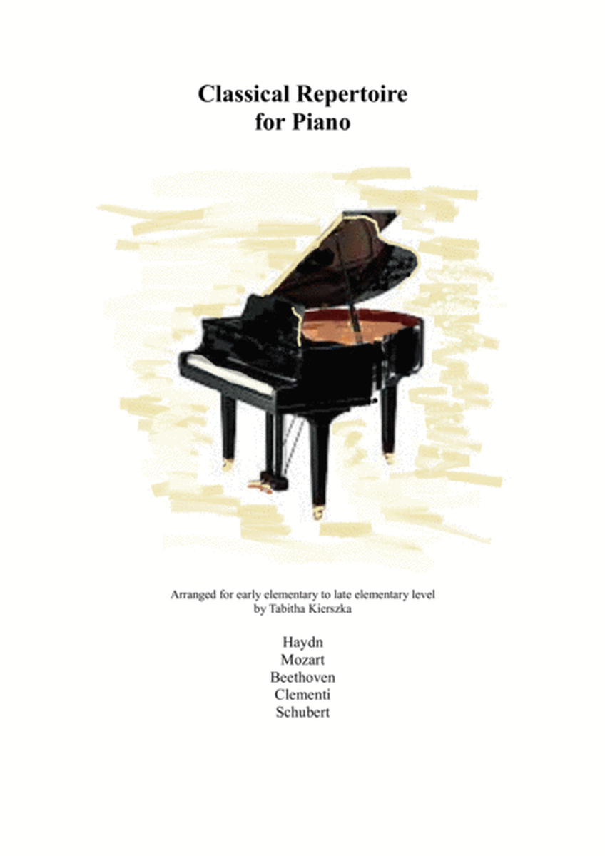 Classical Repertoire for Piano Elementary Level image number null