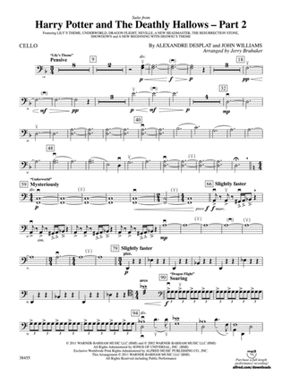 Harry Potter and the Deathly Hallows, Part 2, Suite from: Cello