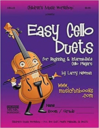 Book cover for Easy Cello Duets
