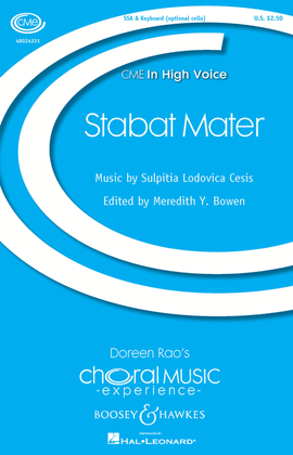 Book cover for Stabat Mater