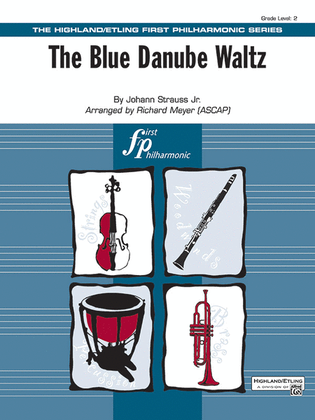 Book cover for The Blue Danube Waltz