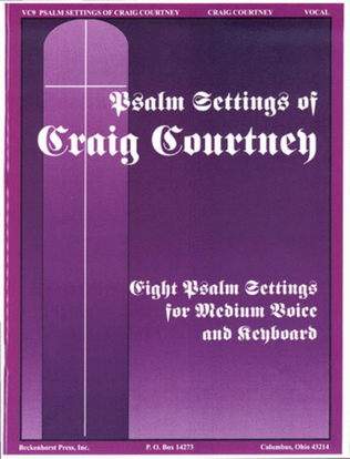 Psalm Settings of Craig Courtney - Medium Voice