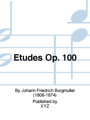 Book cover for Etudes Op. 100