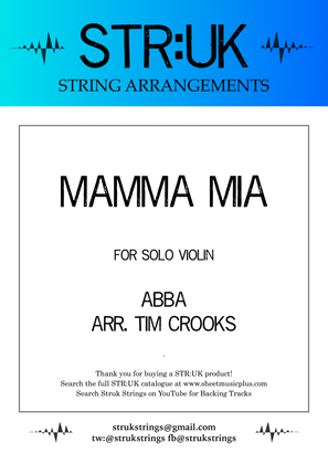 Book cover for Mamma Mia