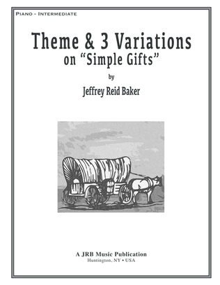 Book cover for Simple Gifts - Theme and 3 Variations