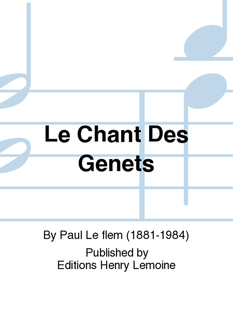 Le Chant Des Genets