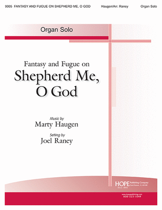 Book cover for Fantasy and Fugue on Shepherd Me, O God