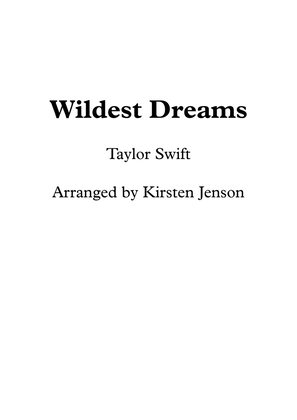 Book cover for Wildest Dreams