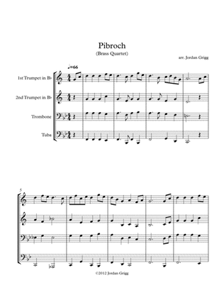 Book cover for Pibroch (Brass Quartet)