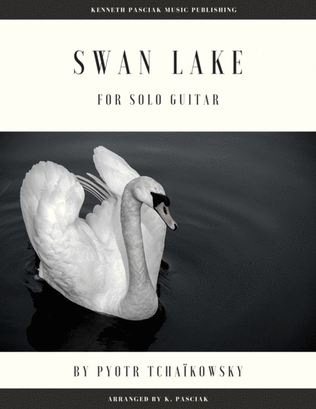 Book cover for Swan Lake Suite - No. 1 Scene (for Solo Guitar)