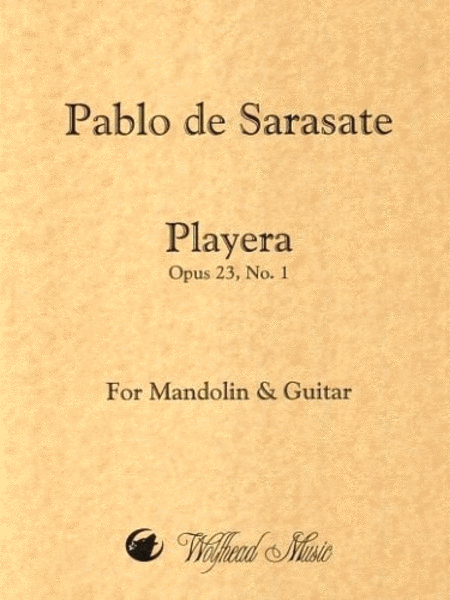 Pablo de Sarasate : Playera, op. 23, no. 1