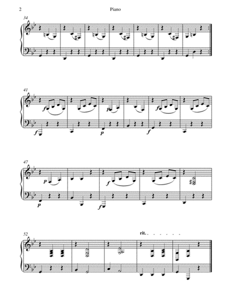 Waltz in A Minor (Chopin) - Bass Clarinet and Piano - Chamber music image number null