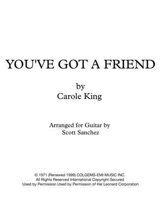 Book cover for You've Got A Friend