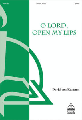 Book cover for O Lord, Open My Lips