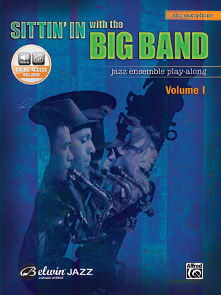 Book cover for Sittin' In with the Big Band, Volume 1