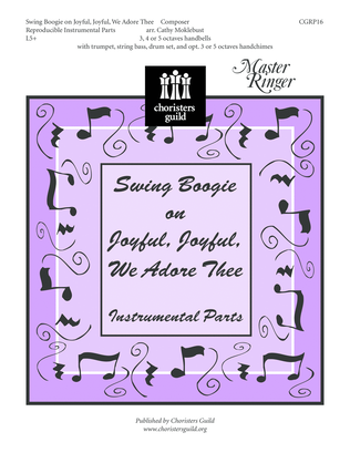 Book cover for Swing Boogie on Joyful, Joyful, We Adore Thee - Reproducible Inst Parts