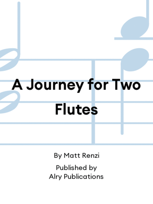 Book cover for A Journey for Two Flutes