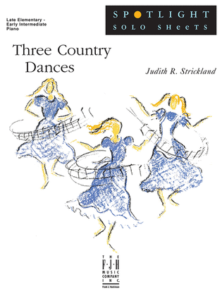 Book cover for Three Country Dances