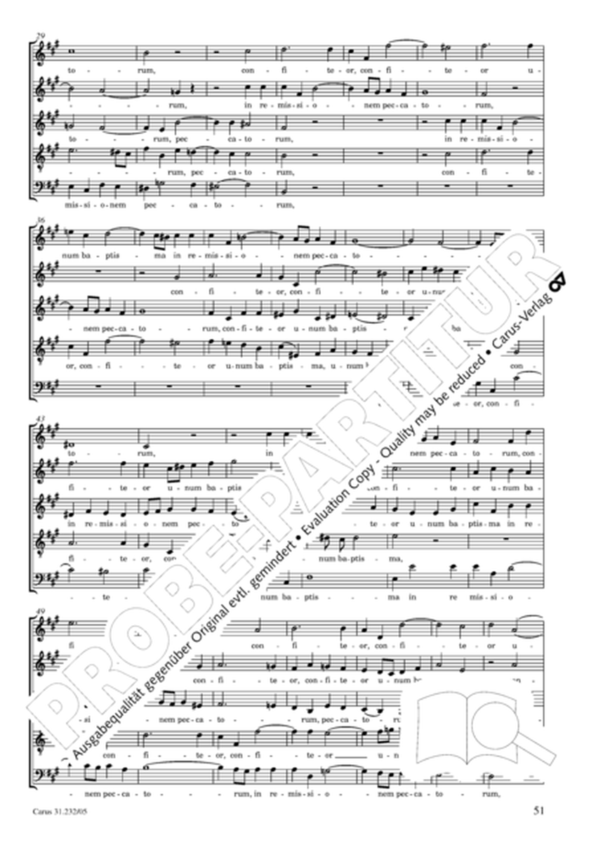 B Minor Mass, BWV 232 (Messe in h-Moll) image number null